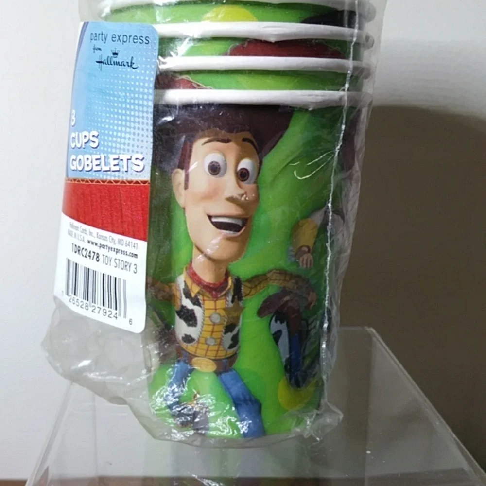 Disney Toy Story Hallmark Birthday Supplies Party Cups